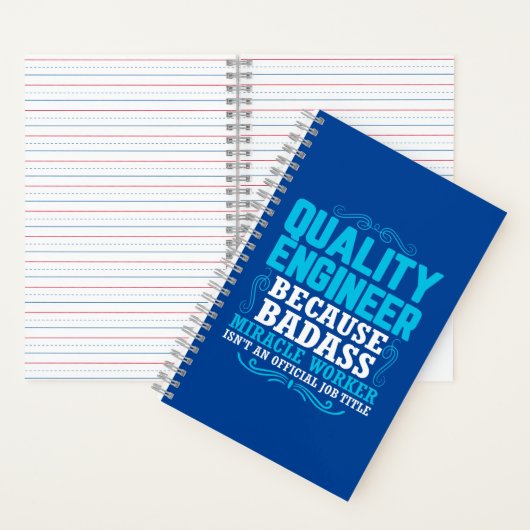 Funny Quality Engineer Quote, Quality Engineer Notitieboek (Binnen)