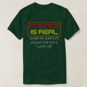 Funny Quantum Physics Gift Physicist T-shirt (Design voorkant)