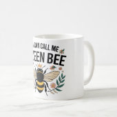 Funny Queen Bee Koffiemok (Voorkant rechts)