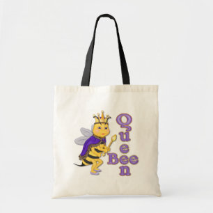 Funny Queen Bee Tote Bag