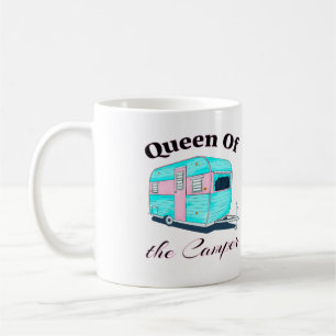 Funny Queen van de camper RV Koffiemok