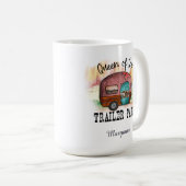 Funny Queen van de Trailer Court Koffiemok (Voorkant rechts)
