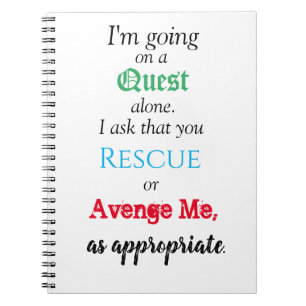 Funny Quest Notitieboek