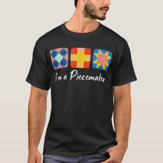 Funny quilt Design voor vrouwen Quilt Lover T-shirt