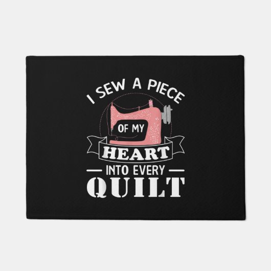 Funny Quilters Quilters Gifts Deurmat (Voorkant)