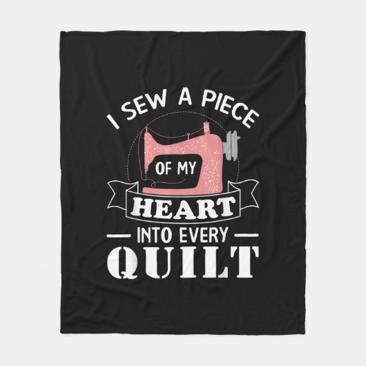 Funny Quilters Quilters Gifts Fleece Deken (Voorkant)