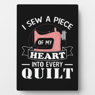 Funny Quilters Quilters Gifts Fotoplaat