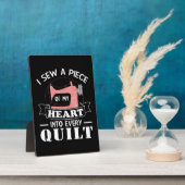 Funny Quilters Quilters Gifts Fotoplaat (Zijkant)
