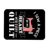 Funny Quilters Quilters Gifts Magneet (Horizontaal)