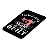 Funny Quilters Quilters Gifts Magneet (Linkerzijde)