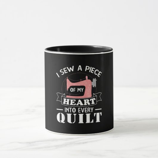 Funny Quilters Quilters Gifts Mok (Midden)