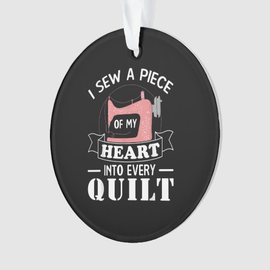 Funny Quilters Quilters Gifts Ornament (voorkant)