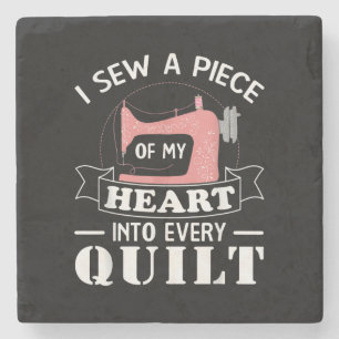 Funny Quilters Quilters Gifts Stenen Onderzetter