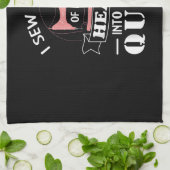 Funny Quilters Quilters Gifts Theedoek (Gevouwen)