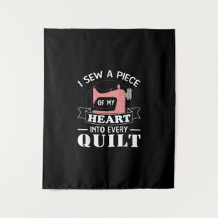 Funny Quilters Quilters Gifts Wandkleed