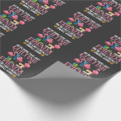 Funny Quilting Friends Gift for Quilter Girls Cadeaupapier (Hoek)