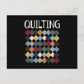 Funny Quilting Lovers | Verkiezing van geboorte-ca Briefkaart (Voorkant)