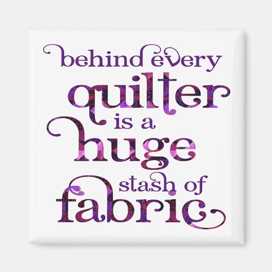 Funny Quilting Magneet (Voorkant)