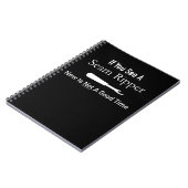 Funny Quilting Seamstress Gift Idea Quilting Notitieboek (Linkerzijde)