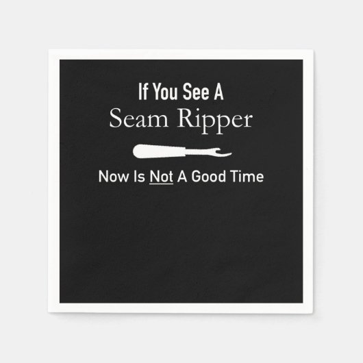 Funny Quilting Seamstress Gift Idea Quilting Servet (Voorkant)