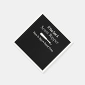 Funny Quilting Seamstress Gift Idea Quilting Servet (Hoek)