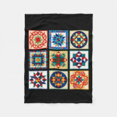 Funny Quilting Sewing Make A Quilt Patterns Quilte Fleece Deken (Voorkant)