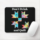 Funny Quilting Sewing Quilt Quilter Gift Muismat (Met muis)