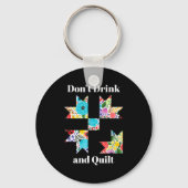 Funny Quilting Sewing Quilt Quilter Gift  Sleutelhanger (Voorkant)