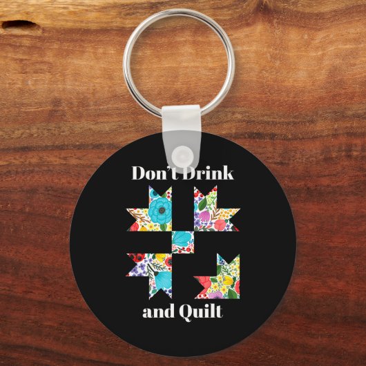 Funny Quilting Sewing Quilt Quilter Gift  Sleutelhanger (Voorkant)