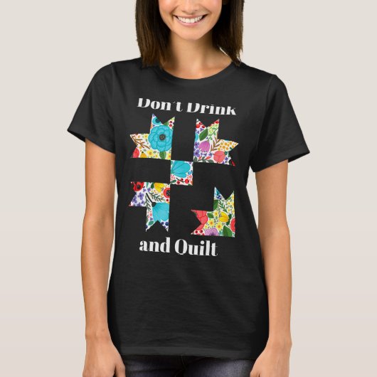Funny Quilting Sewing Quilt Quilter Gift  T-shirt (Voorkant)