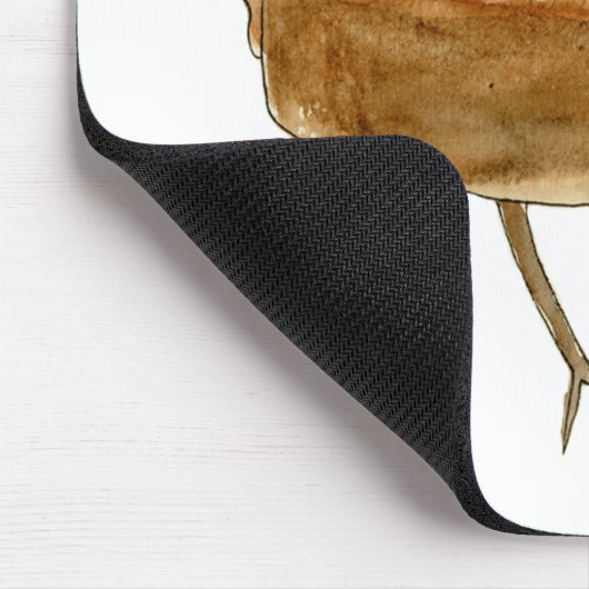 Funny Quirky Black Forest Gateau Chocolate Cake Muismat (Hoek)