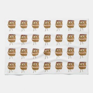 Funny Quirky Black Forest Gateau Chocolate Cake Theedoek