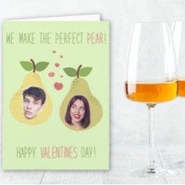 Funny Quirky Pair Wenskaart voor Valentijnsdag Bedankkaart