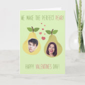 Funny Quirky Pair Wenskaart voor Valentijnsdag Bedankkaart (Voorkant)