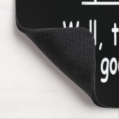 Funny Quiz Joke Stick Figure Not A Great Sign Pun  Muismat (Hoek)