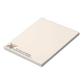 Funny Quote about Life with Chihuahua Dog Notitieblok (Linkerzijde)