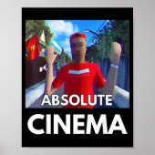 Funny Quote Absolute Cinema Meme Brother Hai's Pho Poster (Voorkant)