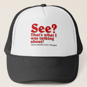 Funny Quote Apparel Trucker Pet