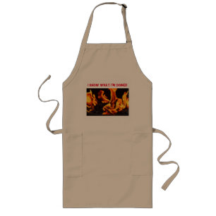 Funny Quote Apron Lang Schort