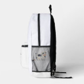 Funny Quote Backpack for Everyday Adventures Bedrukte Rugzak (Rechts)