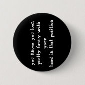 Funny Quote Button (Voorkant)
