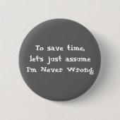 Funny Quote Button (Voorkant)