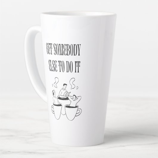 Funny Quote Coffee Mug Latte Mok (Linkerhoek)