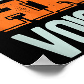 Funny Quote Don't Make Me Use My Hr Voice Design  Poster (Hoek)