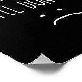 Funny Quote, Don't Me  Poster (Hoek)