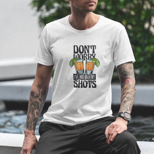 Funny Quote Drink vaccin T-shirt