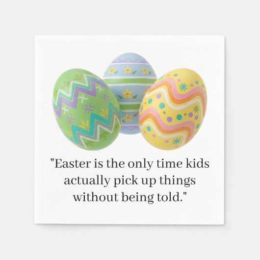 Funny Quote easter  Servet (Voorkant)