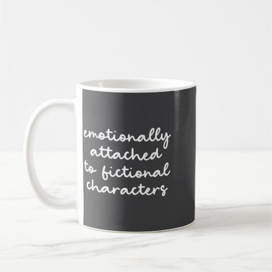 Funny Quote For Book Lovers Modern Script  Koffiemok (Links)