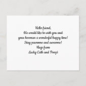 Funny Quote for Cute Plushie Lovers & Collectors Briefkaart (Achterkant)