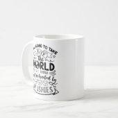 Funny Quote for Cute Plushie Lovers & Collectors Koffiemok (Voorkant links)